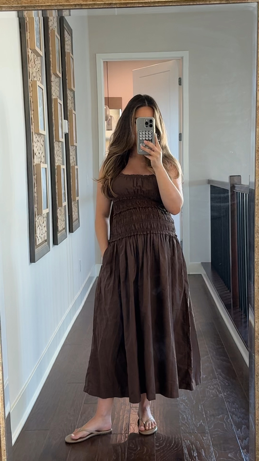 Bump friendly dress with a built in bra and pockets!! Wearing my pre pregnancy size 

#LTKootd #LTKBump #LTKmomlife