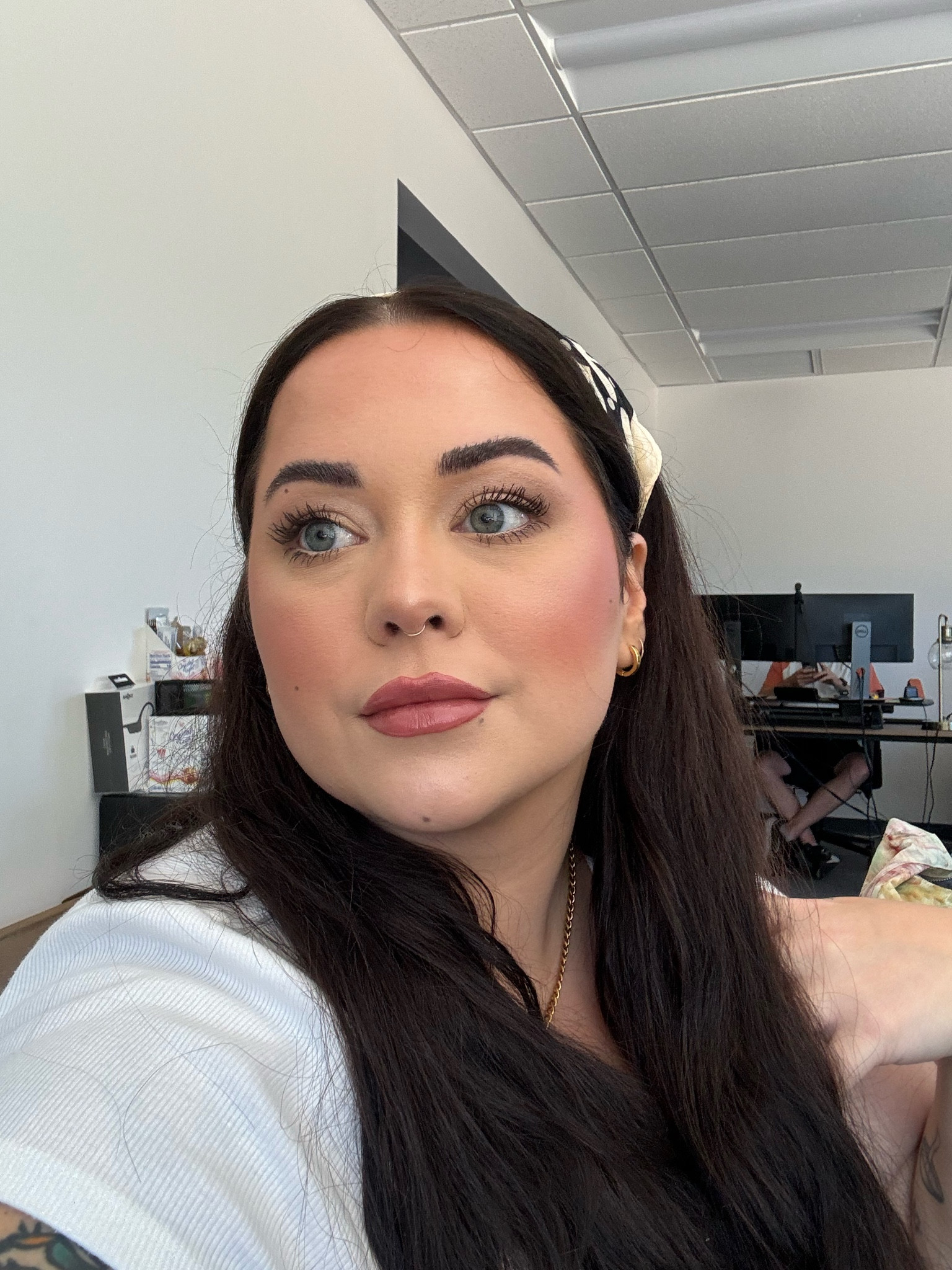 Makeup of the day! I ended up using the Dior highlighter as my eyeshadow today 💕

#LTKStyleTip #LTKPlusSize #LTKSummerSales