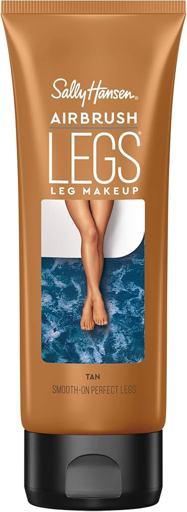 Sally Hansen Airbrush Legs®, Leg Makeup, Tan/Bronze, Easy Application, Flawless Looking Legs, Wa... | Amazon (US)