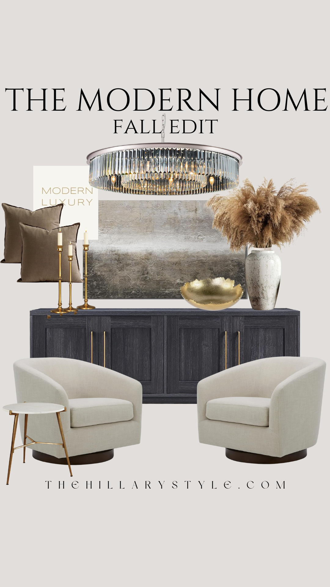 HUMINBO Coffee Table Decor Dried-Pampas-Grass Decor Fluffy-Pompas-Floral-50-Stems Small-Pompous-B... | Amazon (US)