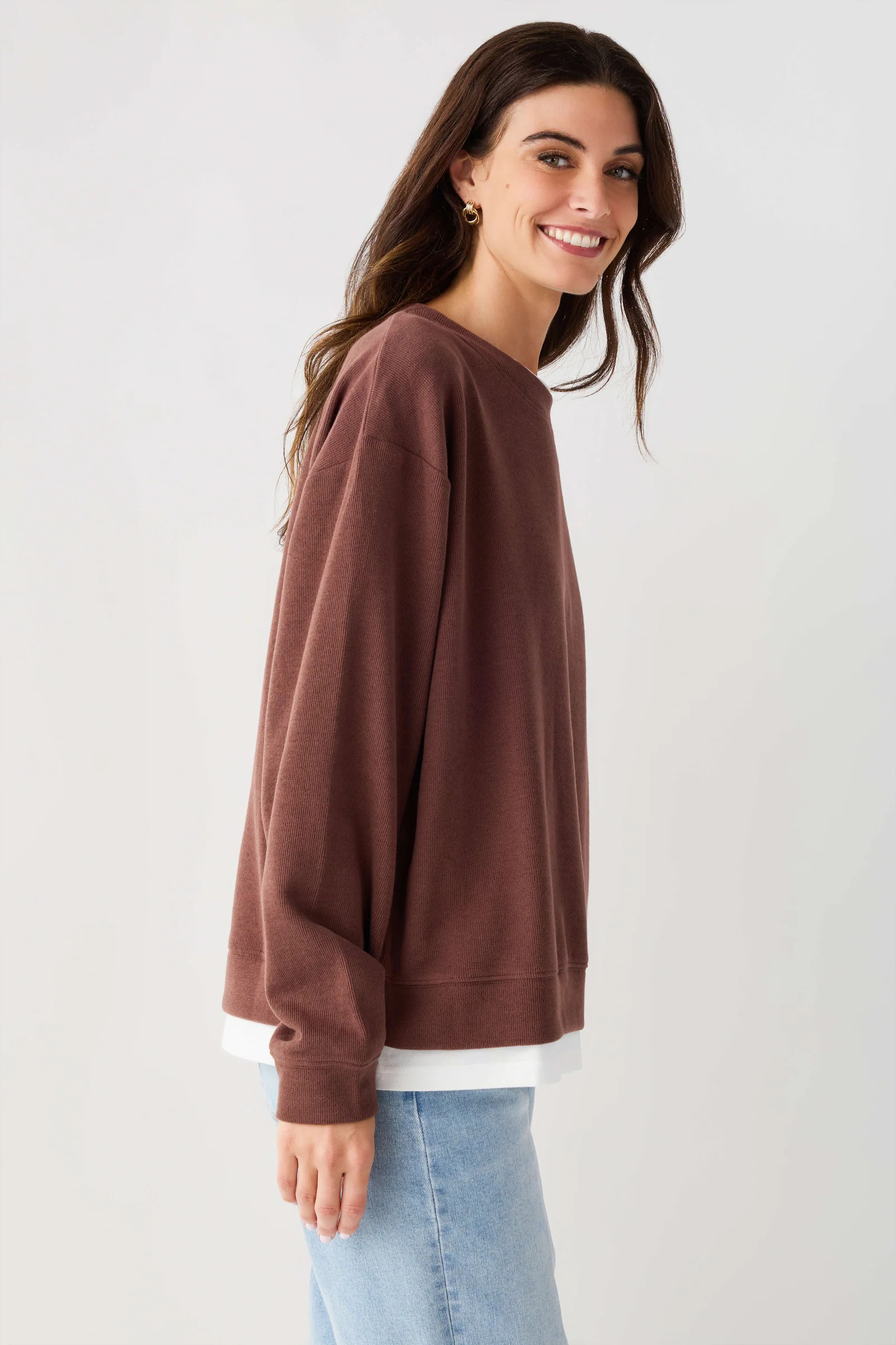 By Together Always On Crew Pullover | Social Threads