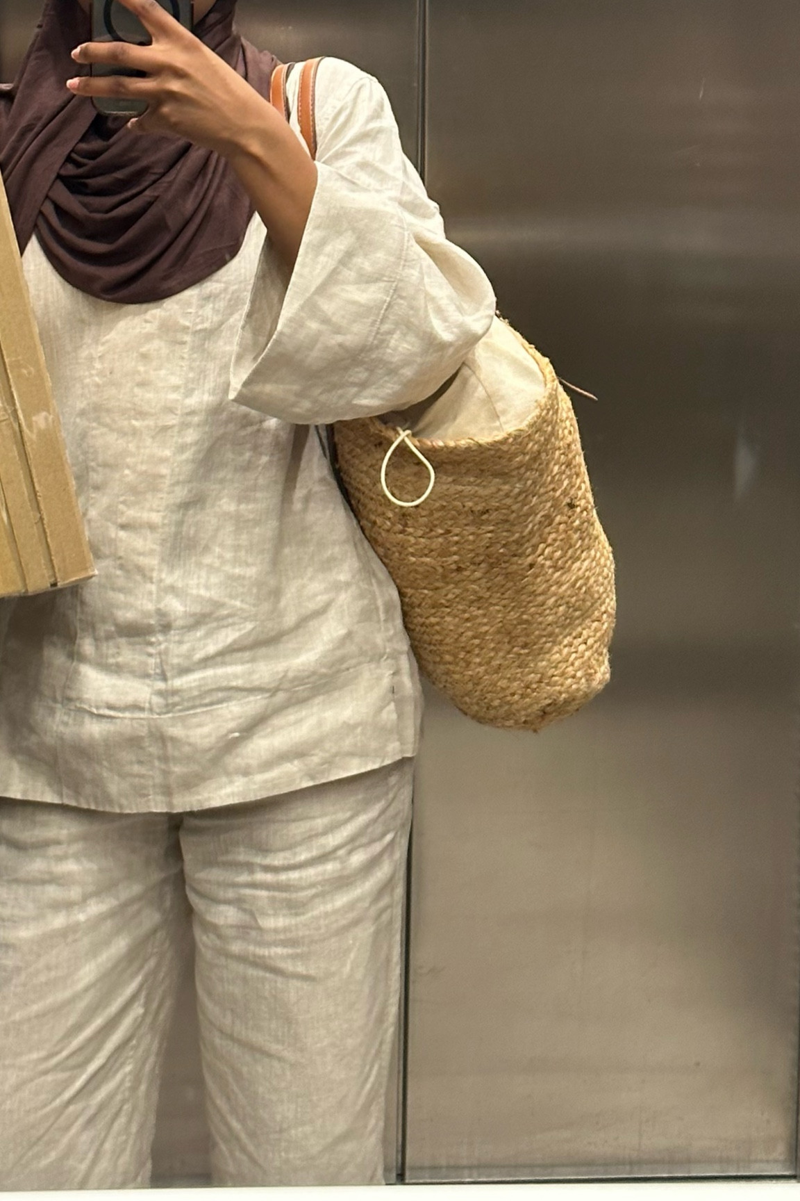 Linen set + bag 🐻
