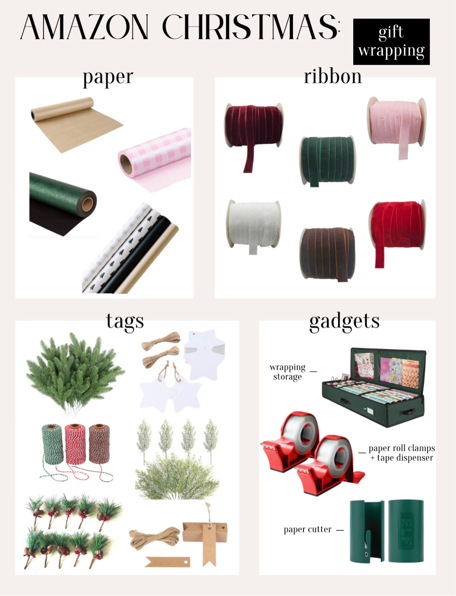 Gift wrapping ideas & gadgets from Amazon!

Amazon gift wrap, amazon gadgets, Christmas gadgets, gift wrap gadgets, gift wrapping gadgets, gift wrap tools, christmas tools, gift wrapping tools, gift wrapping ideas, gift wrap ideas, Christmas gift wrapping, Christmas gift wrapping ideas, Christmas gift wrap, christmas gift wrap ideas, christmas wrapping paper, christmas ribbon, Christmas bows, holiday wrapping paper ideas, holiday gift wrapping, gift wrap storage, gift wrapping storage

#LTKHoliday #LTKSeasonal #LTKGiftGuide