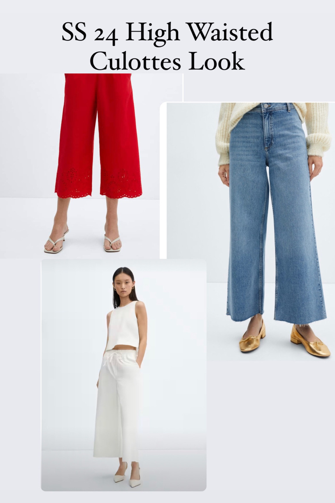 Spring summer high waisted pants at Mango. My millennial heart is all over these

#LTKfindsunder100 #LTKsalealert #LTKover40
