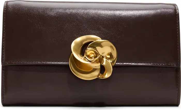 Kira Rose Leather Clutch | Nordstrom