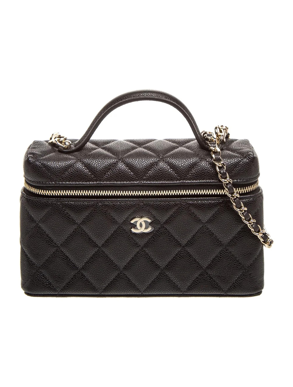 2026 Caviar Slim Vanity Handle Bag | The RealReal
