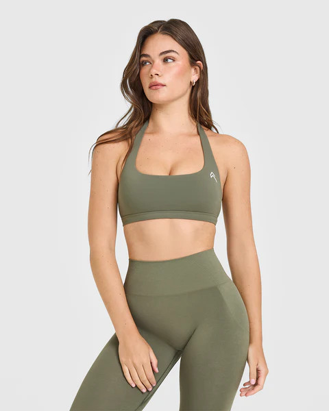 EasyLift™ Halter Bralette 
 Alpine Green | Oner Active (UK / US)