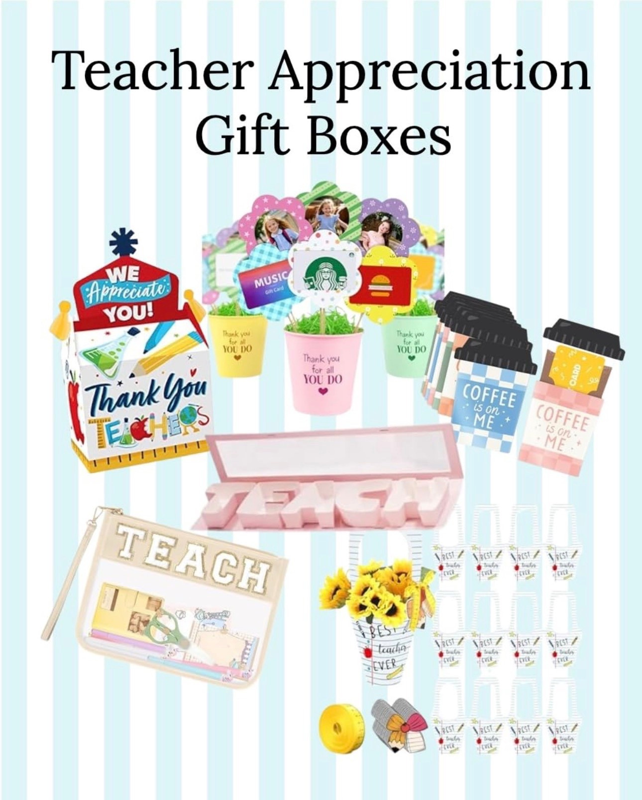 Teacher appreciation week gift ideas!



#LTKmomlife #LTKSeasonal #LTKU