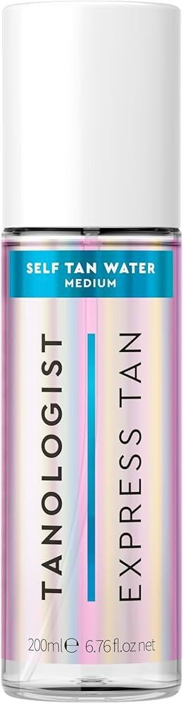 Tanologist Express Medium Self Tan Water, 6.76 fl.oz/ 200 ml Bottle | Amazon (US)