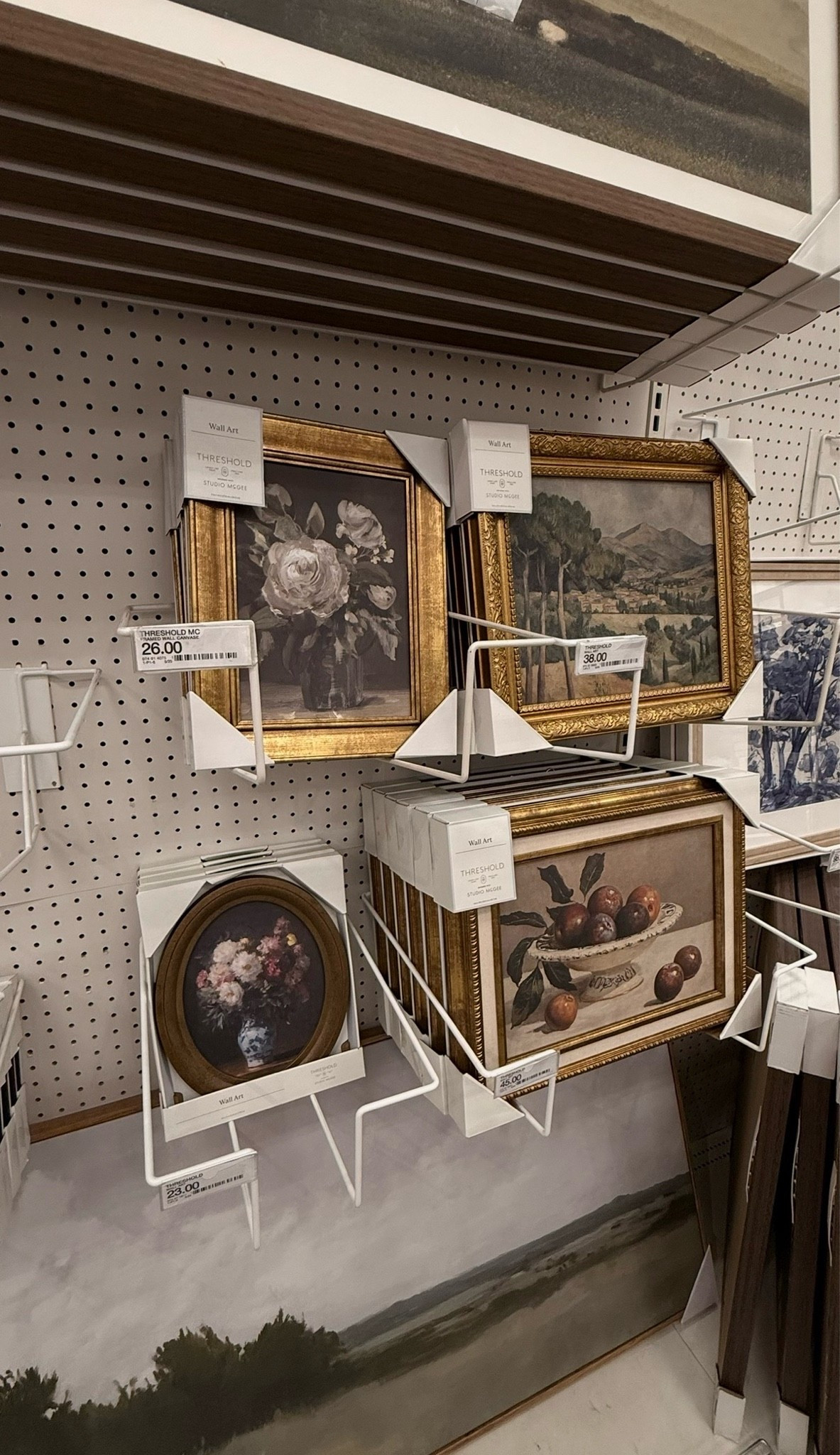 Target’s Threshold x Studio McGee wall art wall has me weak 🖼️✨ That vintage floral, still life, and landscape gallery-frame look for under $50?! Mixing thrifted-looking art with gold frames is THE move for organic modern + cottagecore spaces right now.

target home, threshold studio mcgee, target wall art, framed art, gallery wall inspo, vintage art prints, studio mcgee target, organic modern decor, cottagecore home, target home decor, affordable wall art, gold frame art, target finds, home refresh, still life art, floral wall art