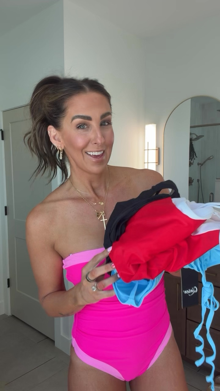 Mom approved one piece swimsuits! 

#LTKMothersDay #LTKOver40 #LTKSwim