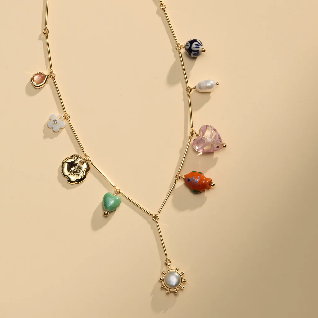 Jamila Charm Necklace | Mignonne Gavigan