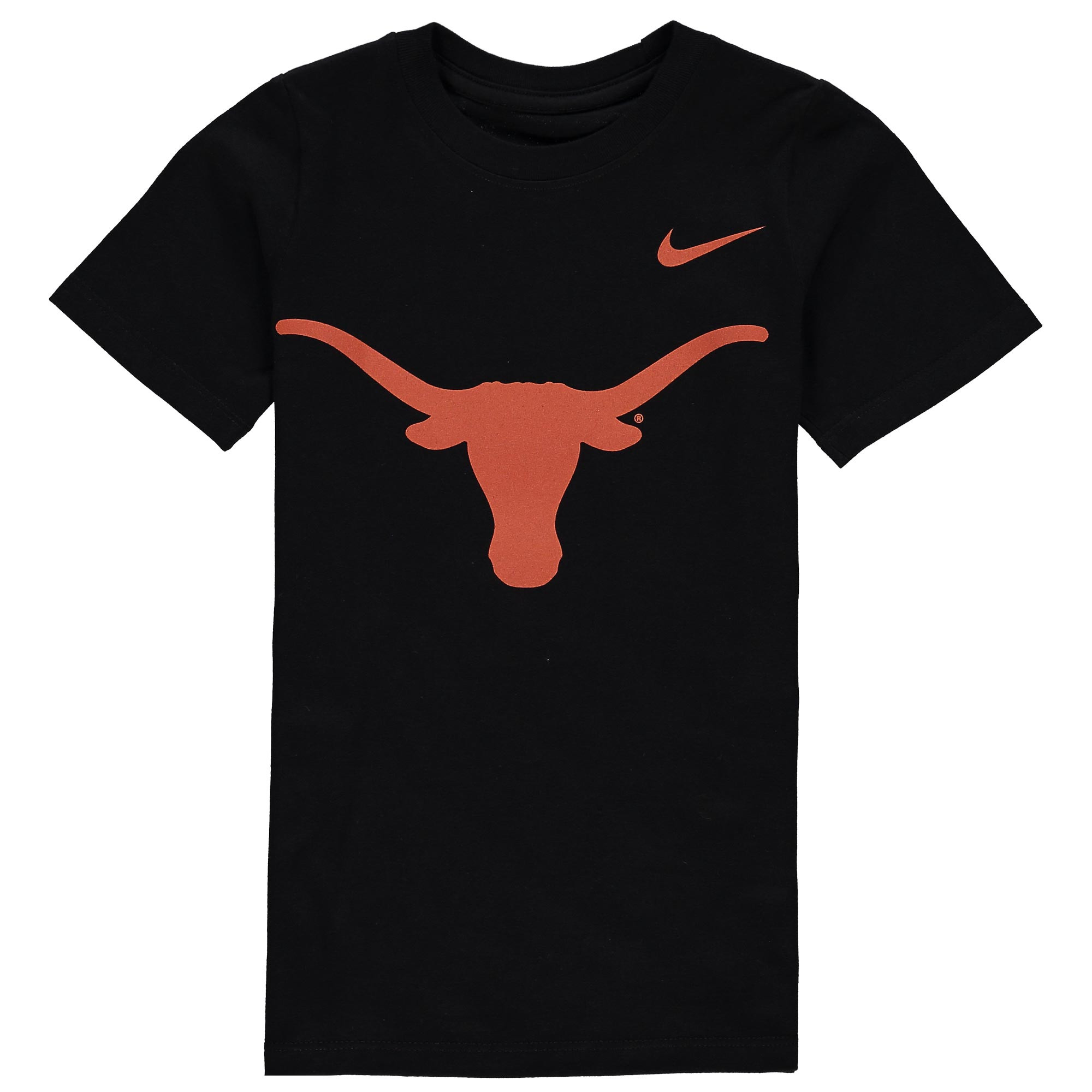 Texas Longhorns Nike Preschool Logo T-Shirt - Black | Fanatics
