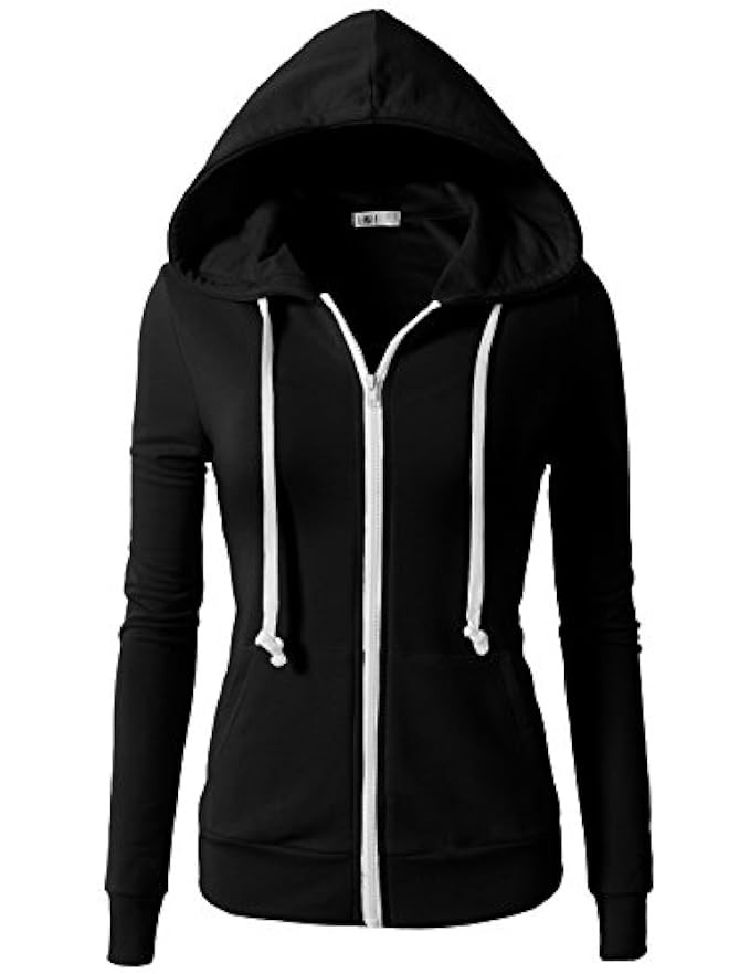 H2H Womens Active Regular Fit Zip up Hoodie Long Sleeve | Amazon (US)