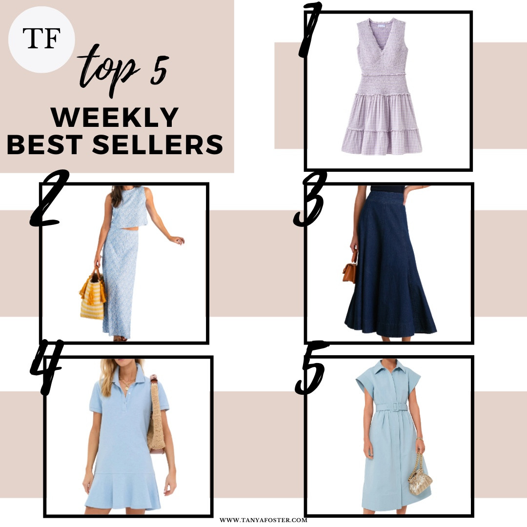 This week’s top five best sellers! 

#LTKOver40 #LTKSeasonal #LTKootd
