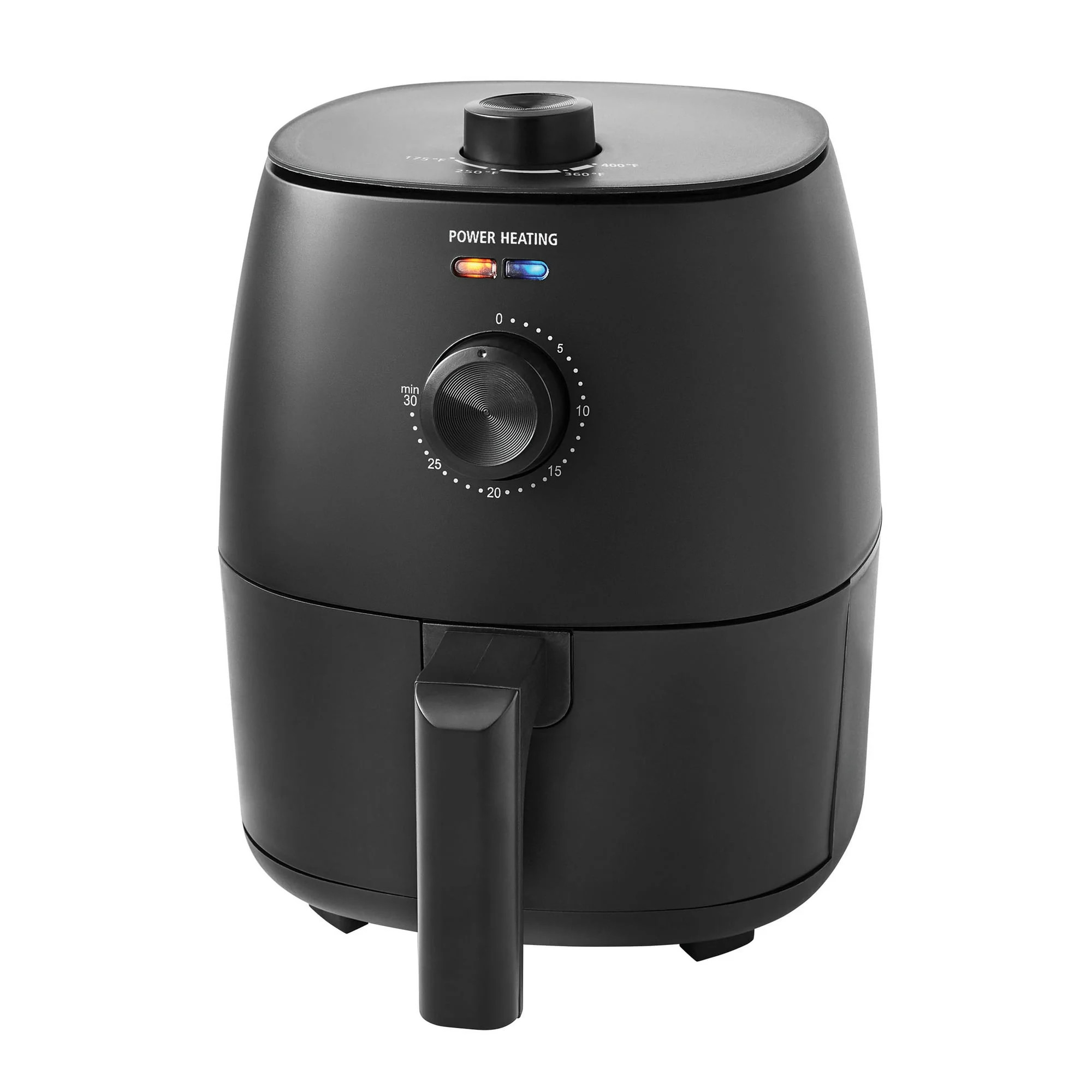 Mainstays 2.2 Qt Compact Air Fryer, Non-Stick, Dishwasher Safe Basket, 1150W, Black, Automatic Sh... | Walmart (US)