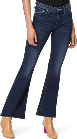 The Weekend High Waist Fray Hem Flare Jeans | Nordstrom