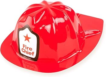 Super Z Outlet 12 Pack Firefighter Children's Helmet Party Supplies for Kid's Costume Accessory | Amazon (US)