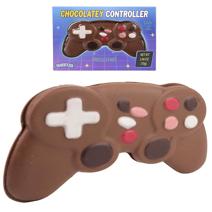 Chocolatey Video Game Controller, Easter Basket Stuffer Candy, Festive Gifts for Gamers, 2.46 Oun... | Amazon (US)