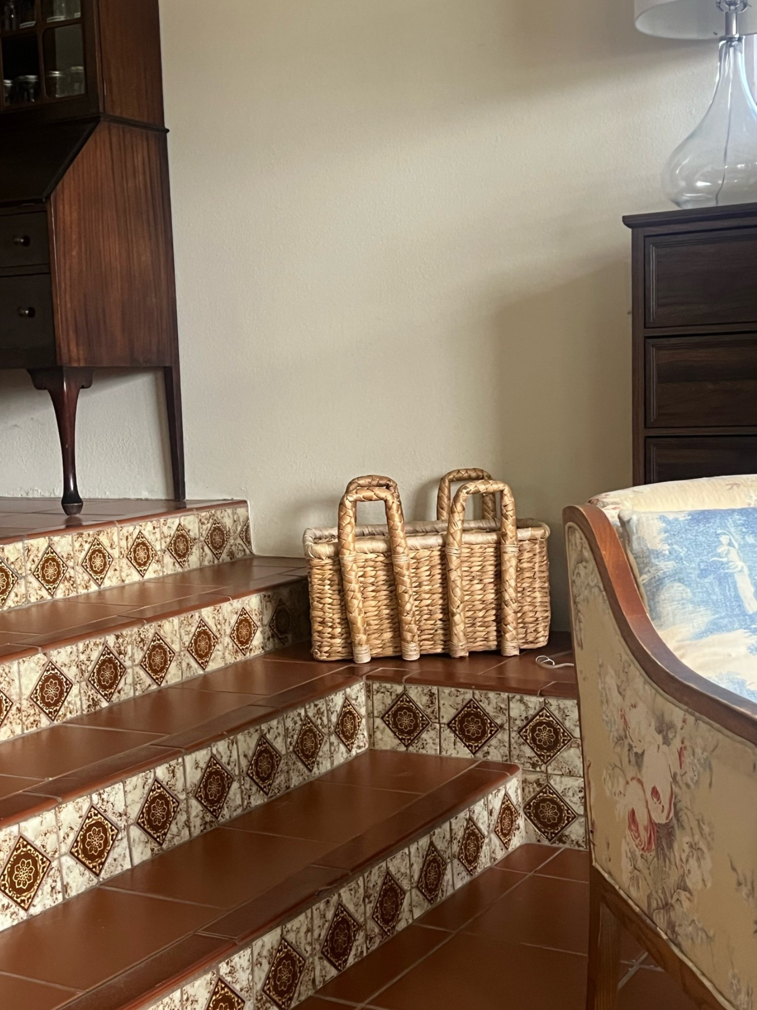 My favorite storage basket! It’s a pottery barn one that I thrifted about 10 years ago. It was already old when I got it.. and still in fabulous condition! I also have the bigger one too! Right now I’m trying to find a place for her. She’s currently hiding behind our giant TV. This weekend we are replacing the giant TV with a smaller one that will hang above the fireplace! I’m so excited!

I store extra couch pillows and blankets in the baskets! Perfect to toss in and forget. 


#basketstorage #potterybarnbaskets #potterybarnknockoff

#LTKdayinmylife #LTKHome #LTKOver40