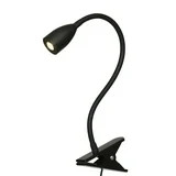 Mainstays 13" LED USB-Powered Dimmable Clip-on Task Lamp, Black | Walmart (US)