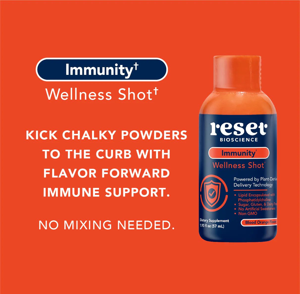 Immunity Wellness Shots offer comprehensive immune support in a keto friendly, non-GMO 
blood ora... | RESET Bioscience