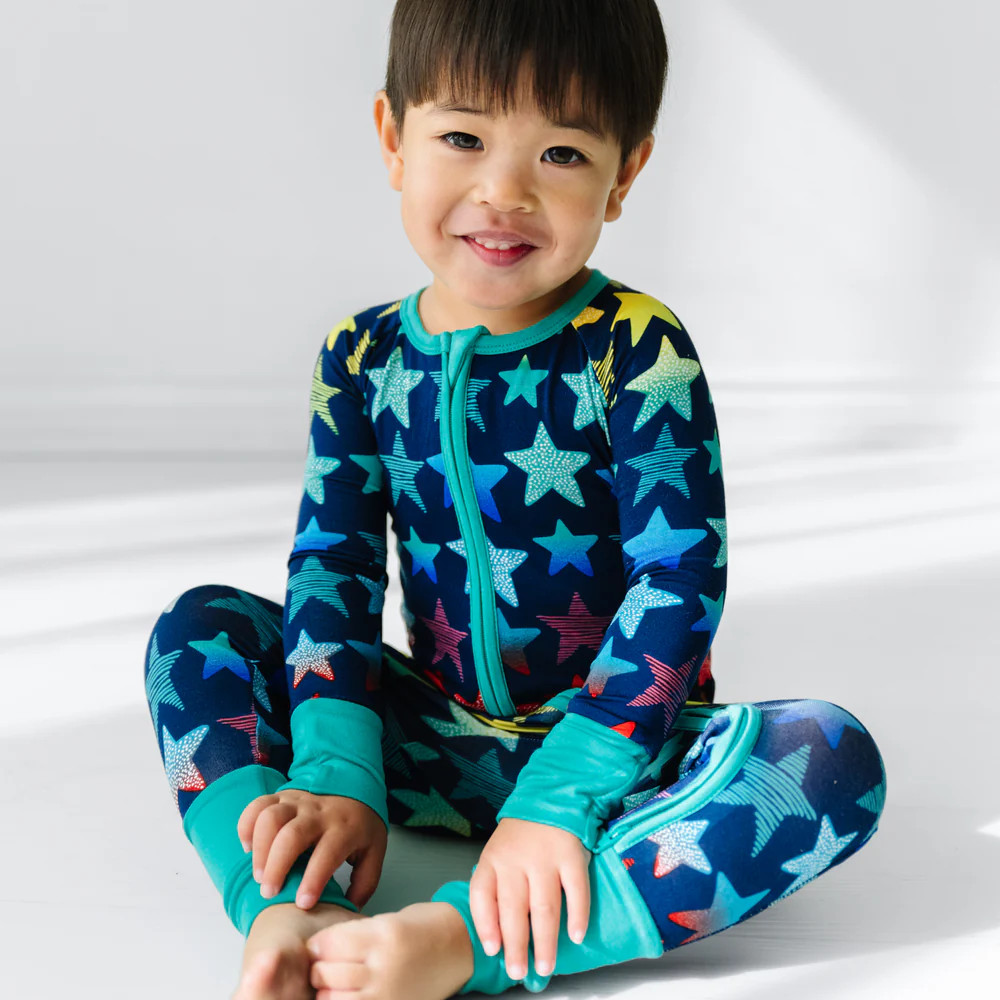 Shades of Stars Zippy | Little Sleepies