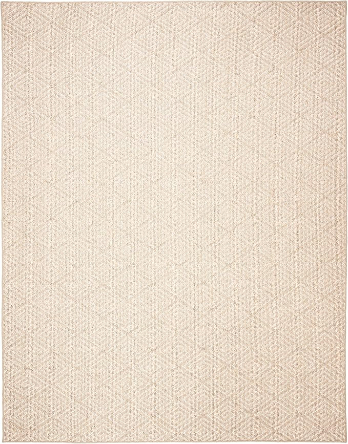 SAFAVIEH Palm Beach Collection Area Rug - 6' x 9', Beige & Beige, Sisal Design, Non-Shedding & Ea... | Amazon (US)