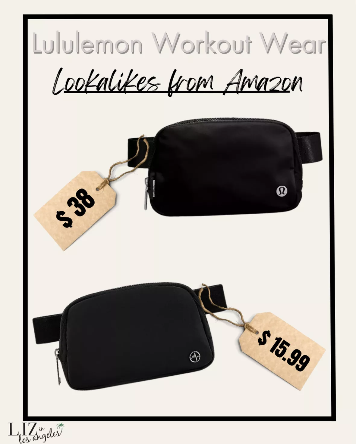 The Best Lululemon Belt Bag Alternatives and Look Alikes