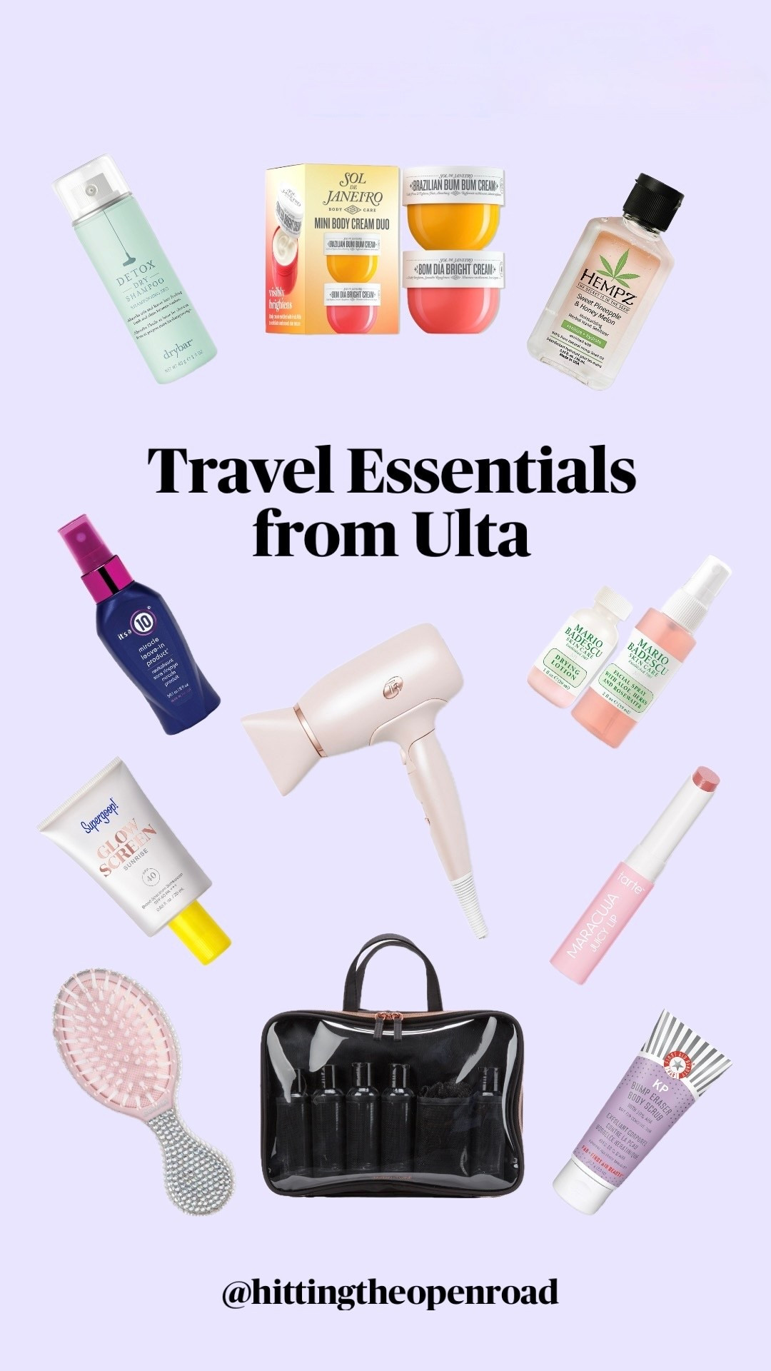 Traveling for the holidays? Here are some of my travel favorites from Ulta. These would be fun stocking stuffers too! 

#ulta #travel #traveltoiletries 

#LTKselfcare #LTKTravel #LTKCyberWeek