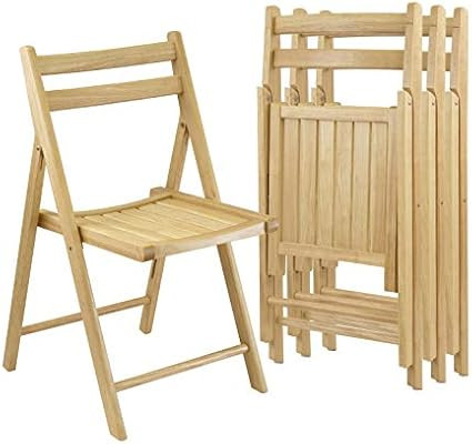 Winsome Robin 4-PC Folding Chair Set - Parent | Amazon (US)