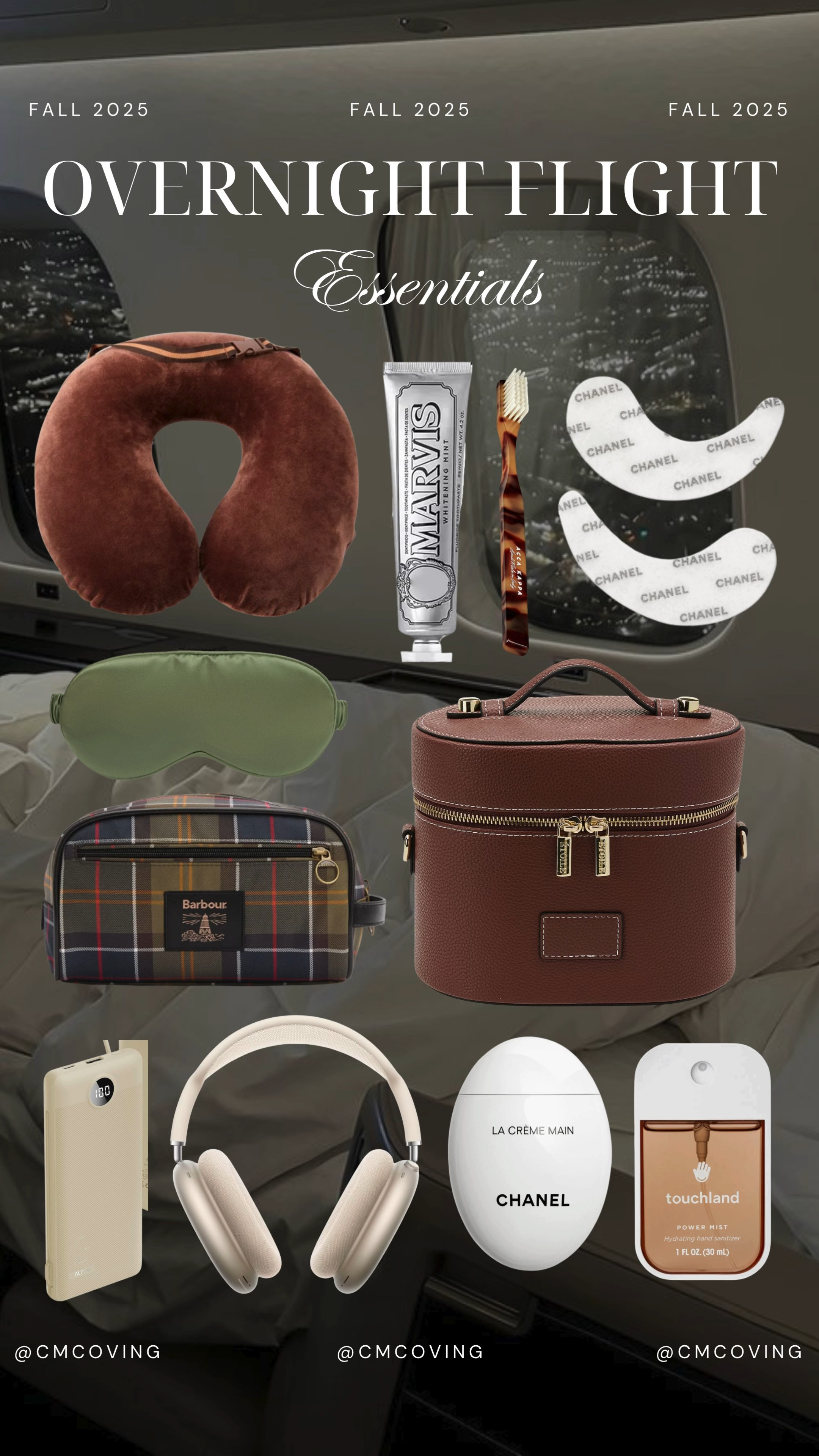 OverNight Flight Essentials ✈️ travel, flight, makeup bag, self care, portable charger 

 #LTKFindsUnder100 #LTKStyleTip #LTKTravel