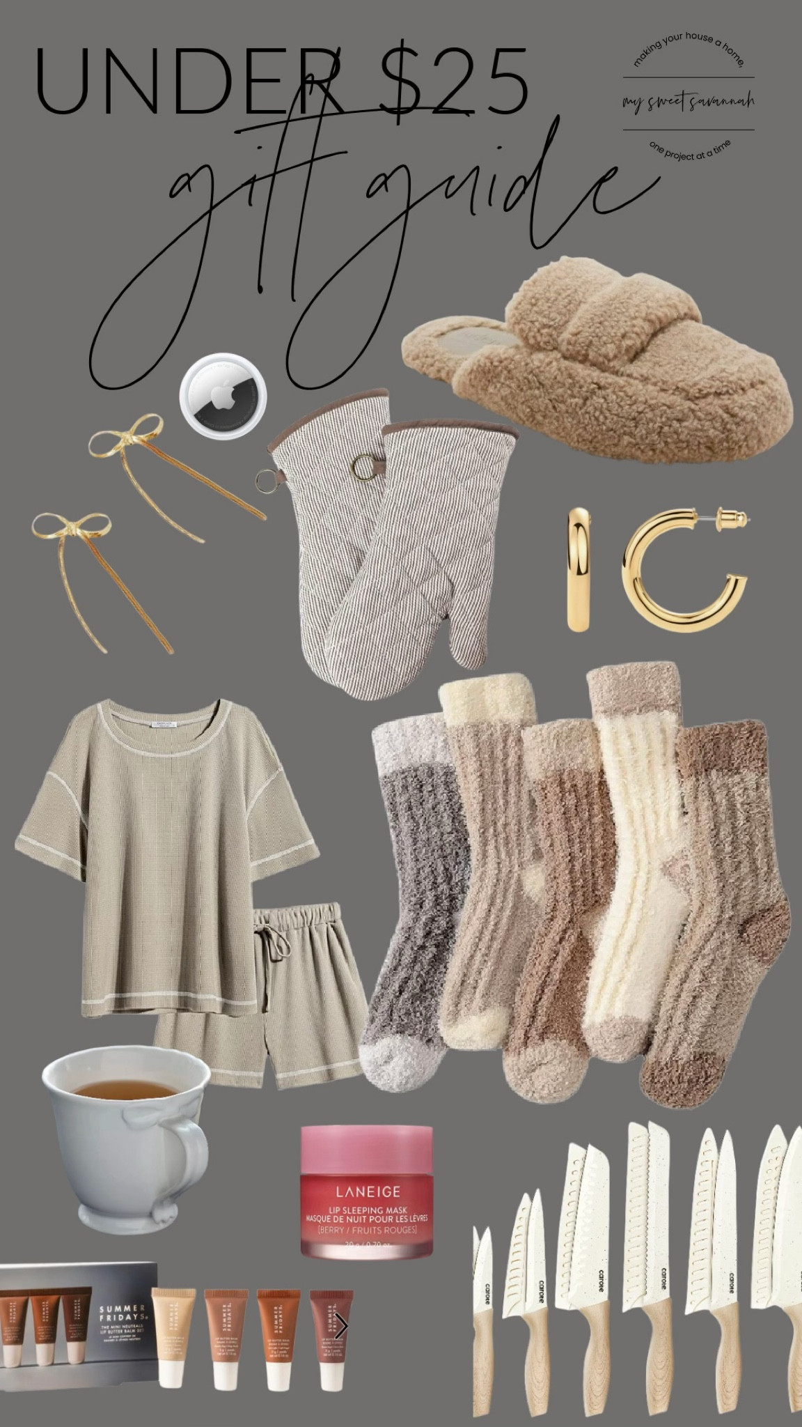 Holiday gifts that don’t break the bank! 🎁 My under $25 gift guide has all the best budget-friendly finds that are perfect for stocking stuffers, Secret Santa, and everyone on your list!

#LTKGiftGuide #LTKFindsUnder50 #LTKCyberWeek