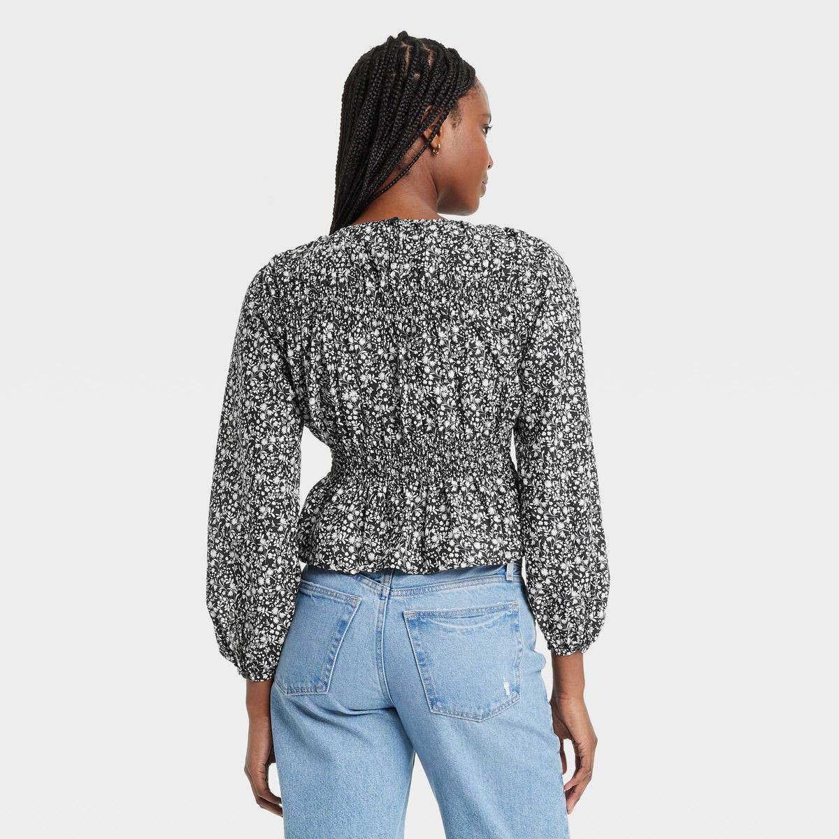 Women's Long Sleeve Peplum Blouse - Universal Thread™ | Target
