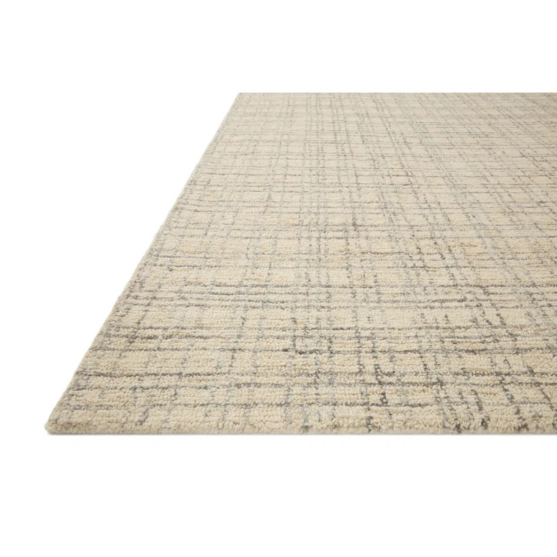Chris Loves Julia x Loloi Polly Checkered Antique/Mist Area Rug | Wayfair Professional