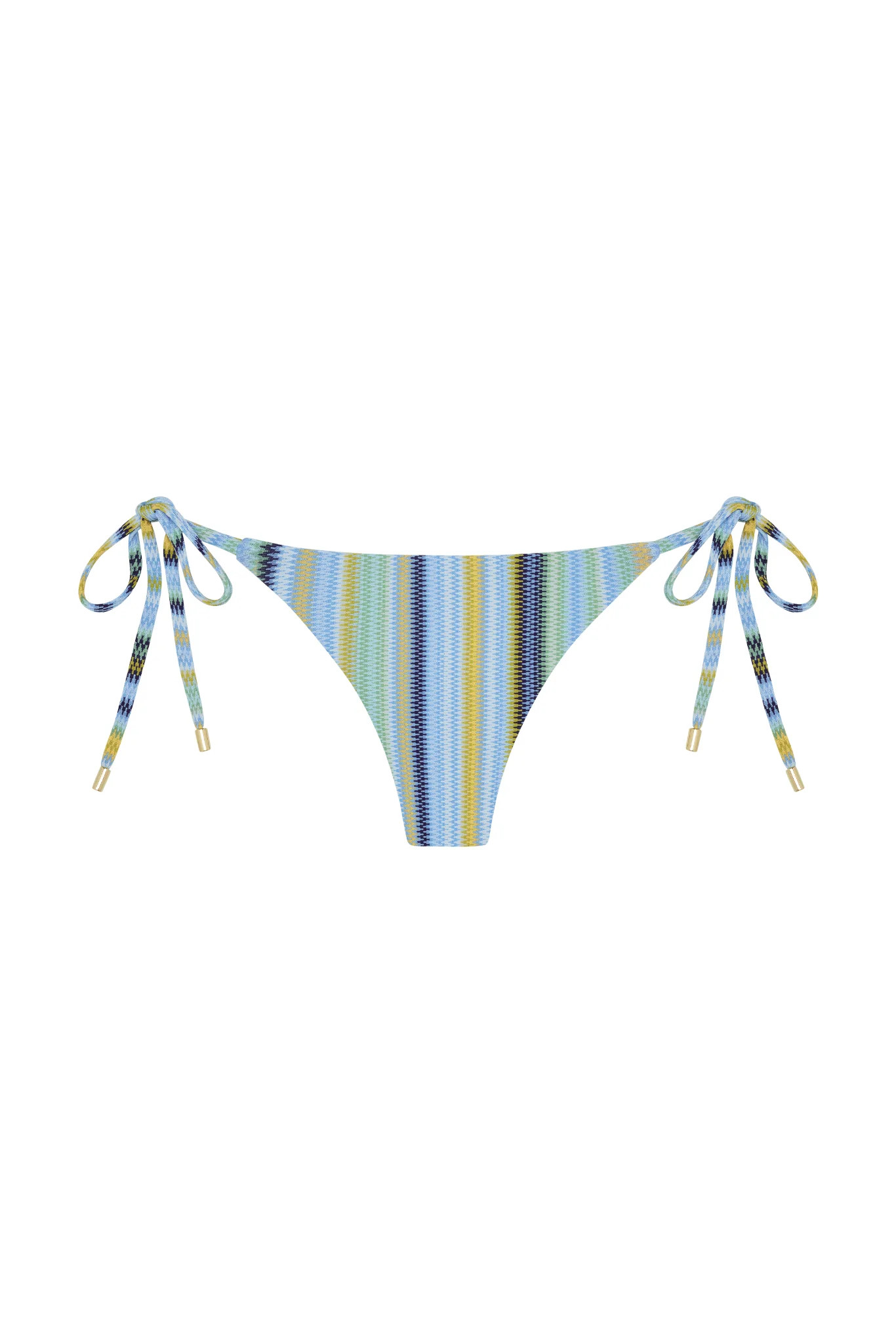 Le Marais Bottom - Sardinia Stripe Azure | Monday Swimwear