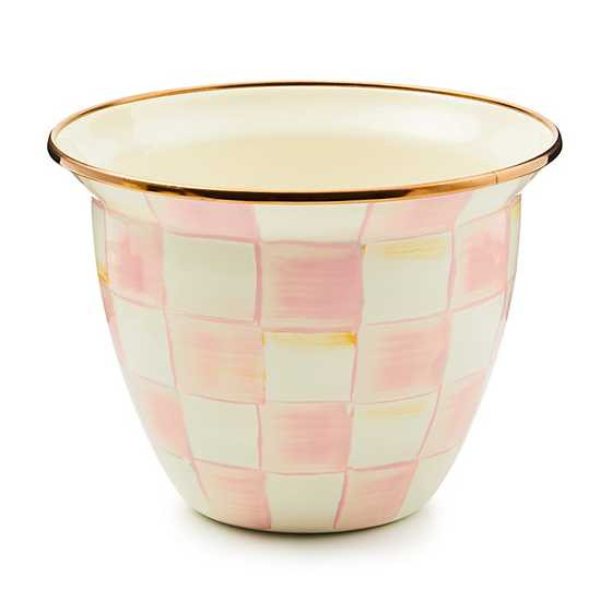 Rosy Check Large Flower Pot | MacKenzie-Childs