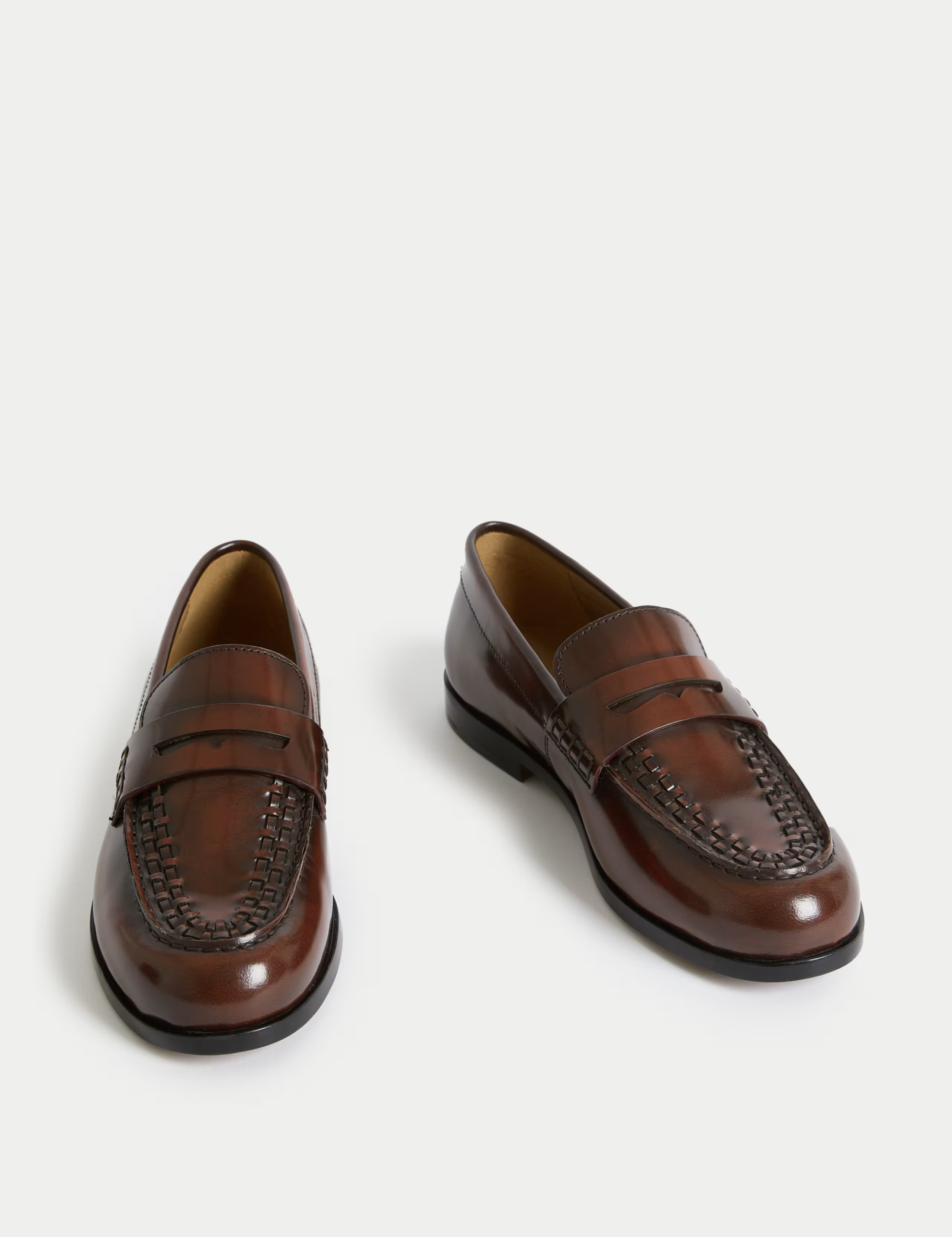Leather Slip On Flat Loafers | Marks & Spencer (UK)