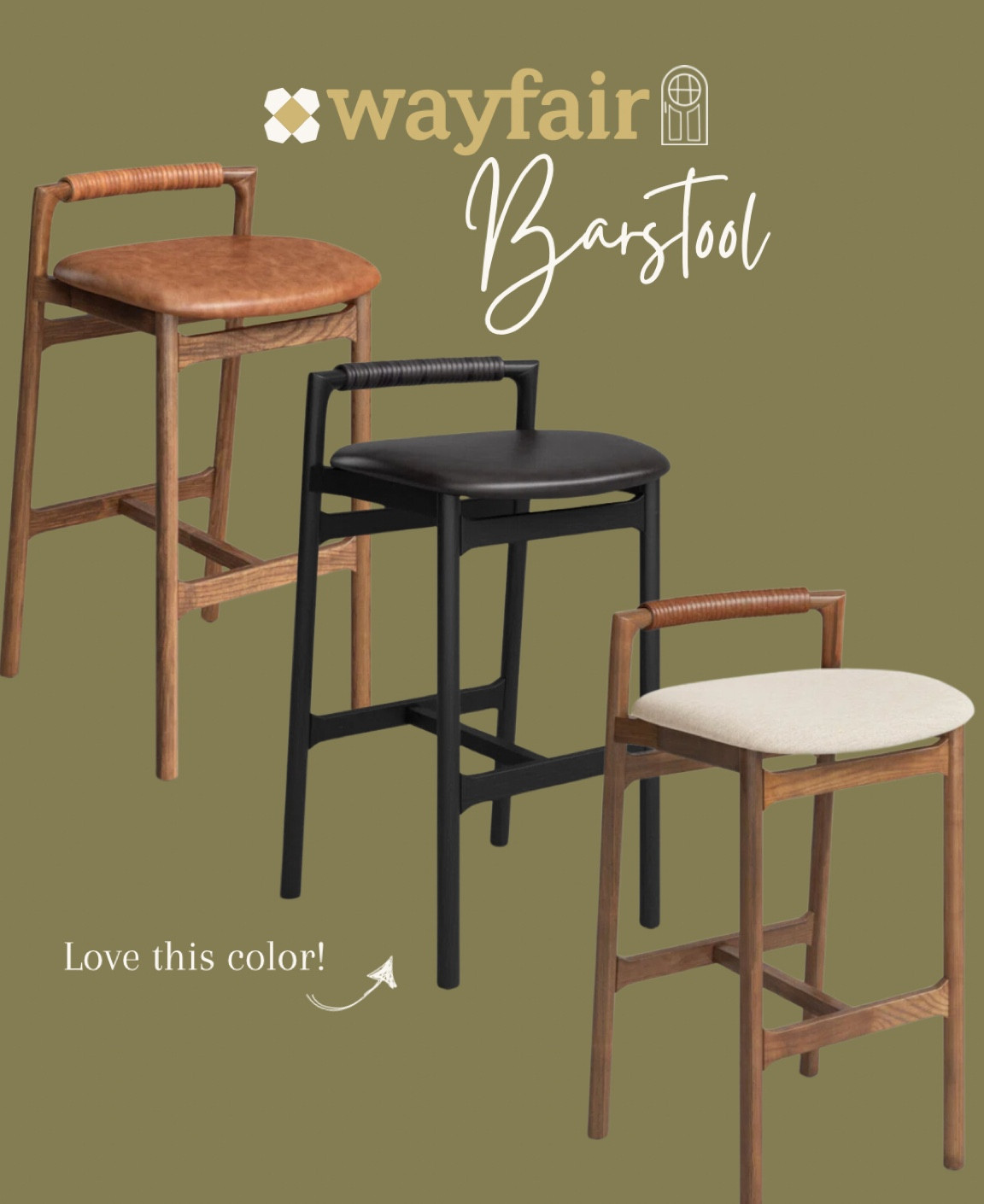 Wayfair barstools! I love the wood with the different material options! Leather barstool seat andfabric barstool seats! Affordable and good quality !

#LTKHome #LTKU #LTKStyleTip