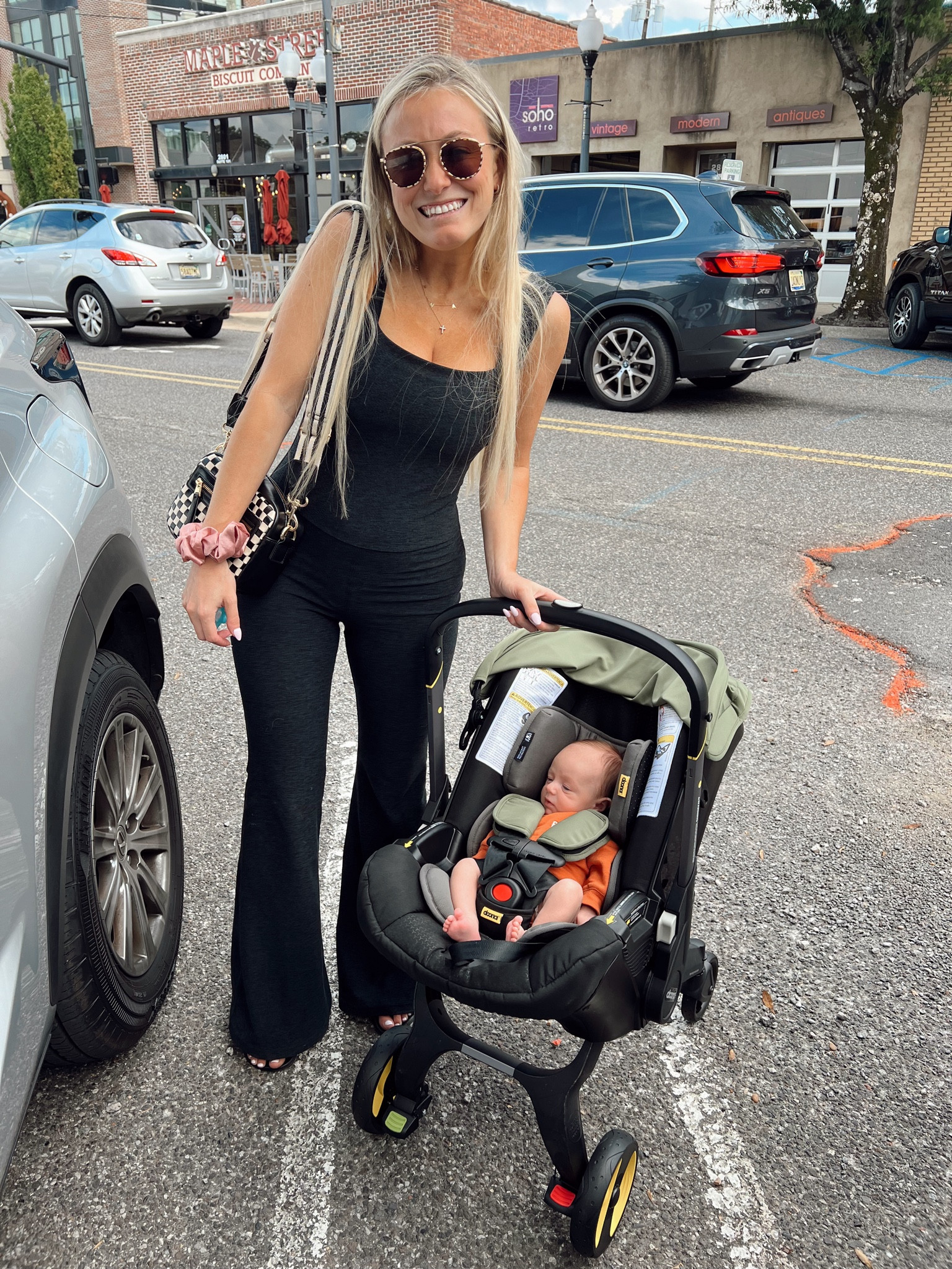 New mom hack: buy the doona car seat / stroller for your baby 🫶🏼 makes it so much easier to run quick errands with baby 

#LTKBaby #LTKU #LTKFamily