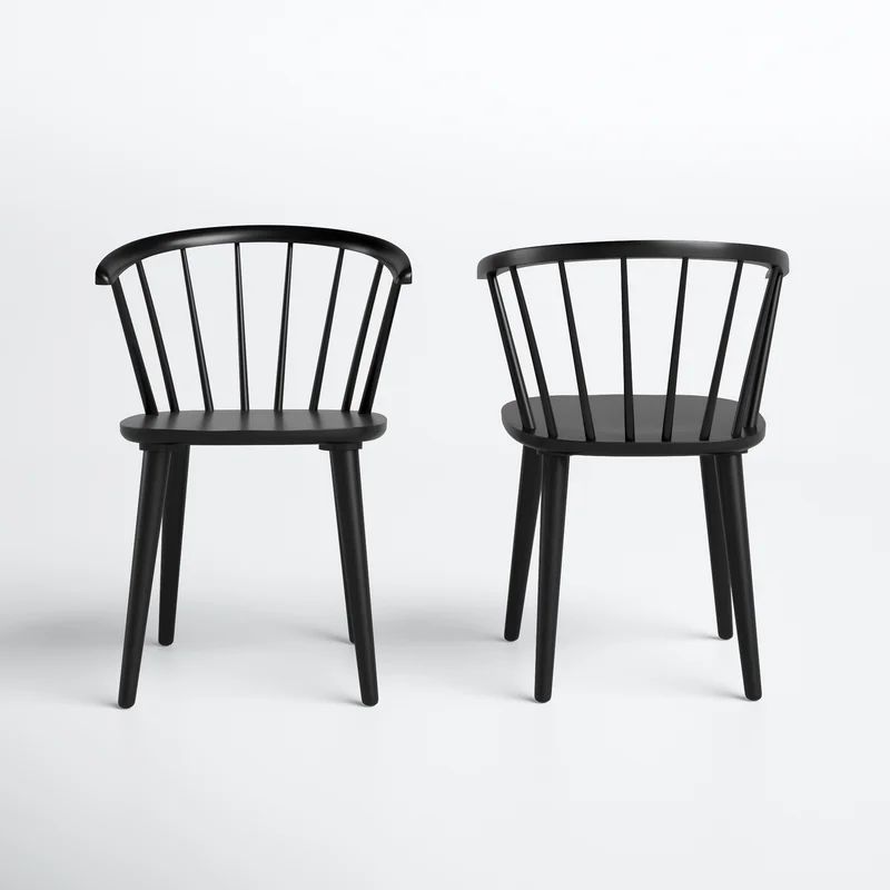 Sheffield Solid Wood Windsor Back (Set of 2) | Wayfair North America