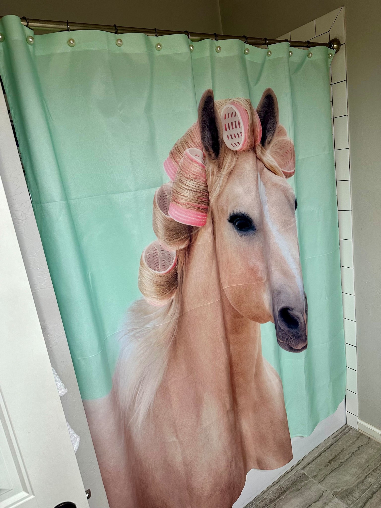 The cutest 🐴 shower curtain for the girls bathroom!! 💗

#LTKFindsUnder50 #LTKFindsUnder100 #LTKHome