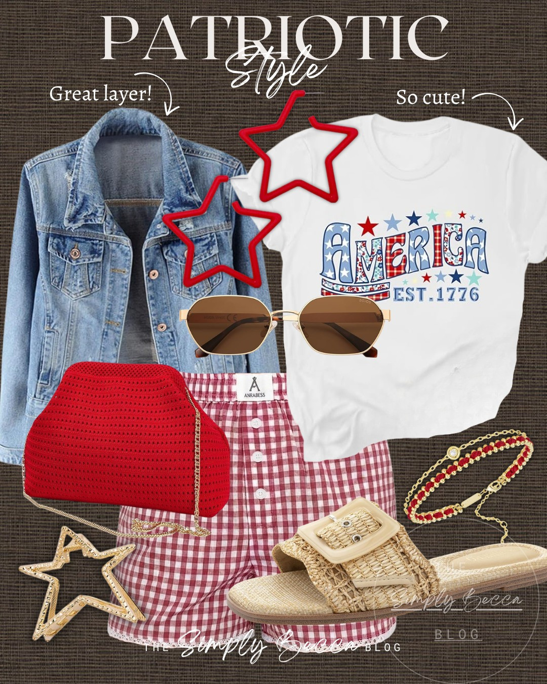 Ohhh how cute ❤️🤍💙  Red, white, and blue outfit inspiration with a simple, wearable vibe.

@amazon 

 #amazonfashion #ltkfinds #ltkwomens #patriotic #springstyle #springoutfits2026 #womensboxers #ltkholiday #LTKgrwm #LTKootd #LTKSeasonal