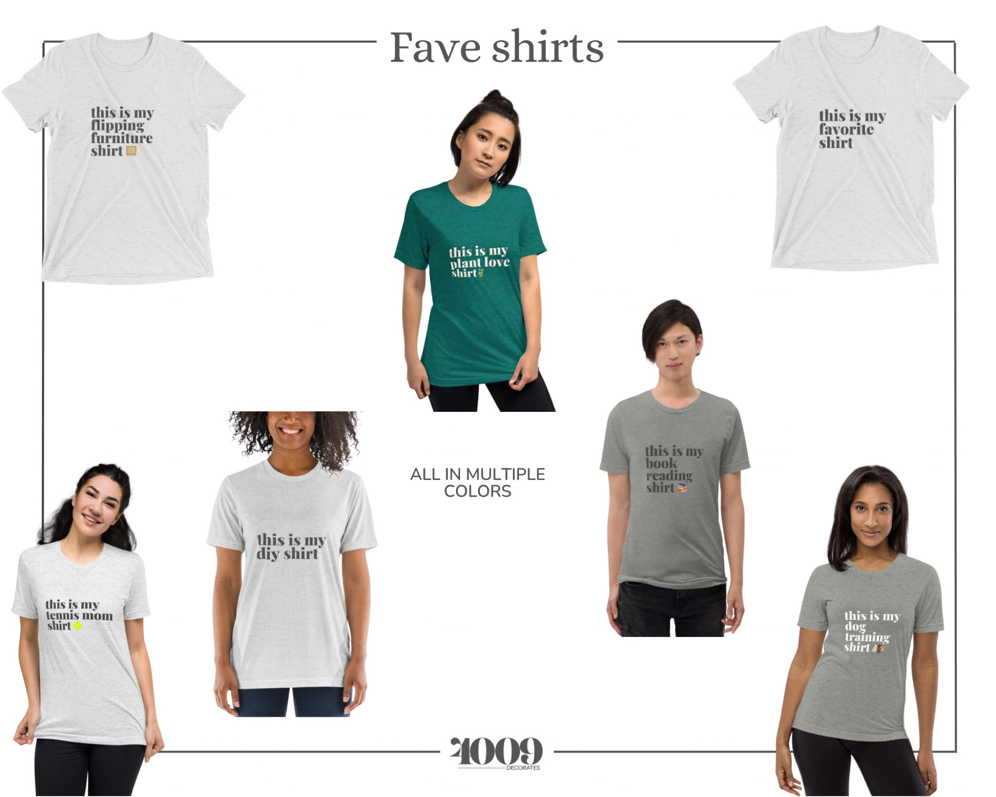 Fun shirts with things we do or love doing

Soft tee, favorite t-shirts, best shirts

#LTKFind #LTKstyletip #LTKfamily