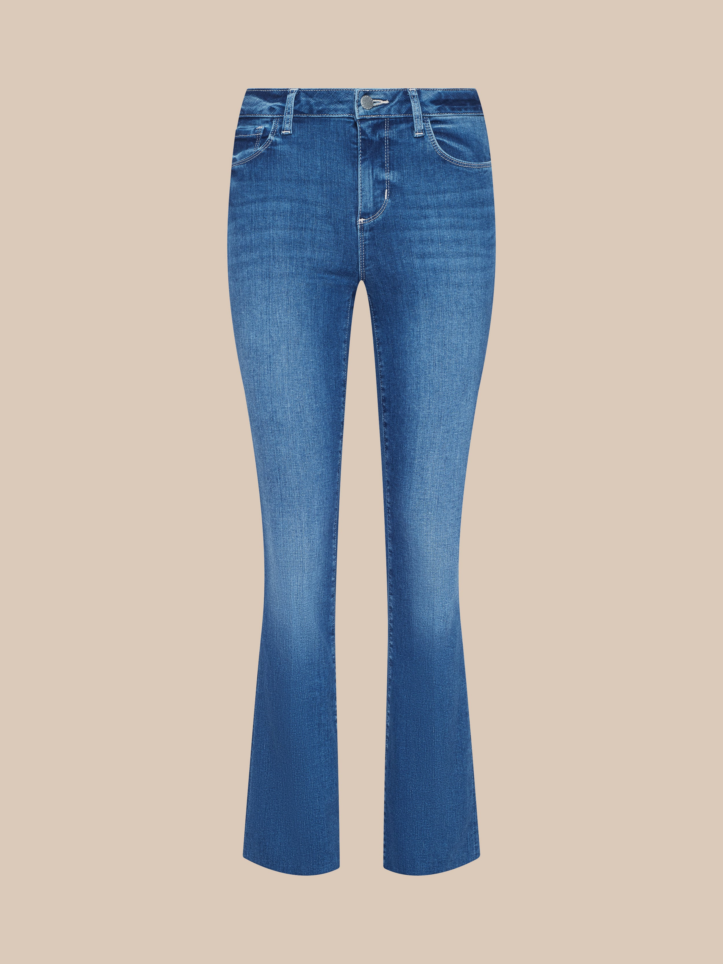 L'AGENCE Petite Ruth Straight-Leg Jean In Cambridge | L'Agence