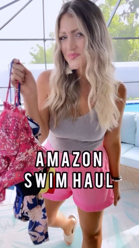Amazon swim haul!!! I’m wearing my true small in every suit but I went up to a M in the black colorblock suit based off some reviews on Amazon. Honestly, I probably would’ve been fine with my true small since there’s some room at the waist but I didn’t want the band on the top too tight so it’s fine and I’m keeping the M! / white crochet coverup - up one size to a M for loose fit / tan button up one size / black set size S /


Amazon swimwear
Amazon finds
Summer vacay
Summer vacation
Trip
Travel
One piece swim
Two piece swimsuit
High waisted swim
Bikini
Tankini 


#LTKswim #LTKunder100 #LTKunder50