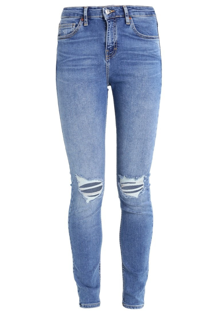 Topshop JAMIE Jeans Slim Fit blue | Zalando DE