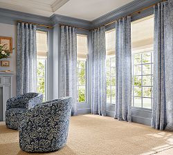 Kravet Rose Toile Curtain | Pottery Barn (US)
