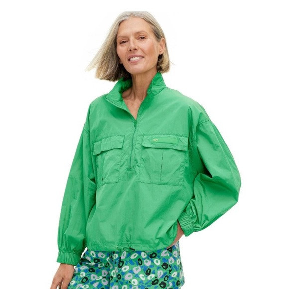 DVF for Target Women’s Nylong Long Sleeve Half Zip Jacket - Small. NWT | Poshmark