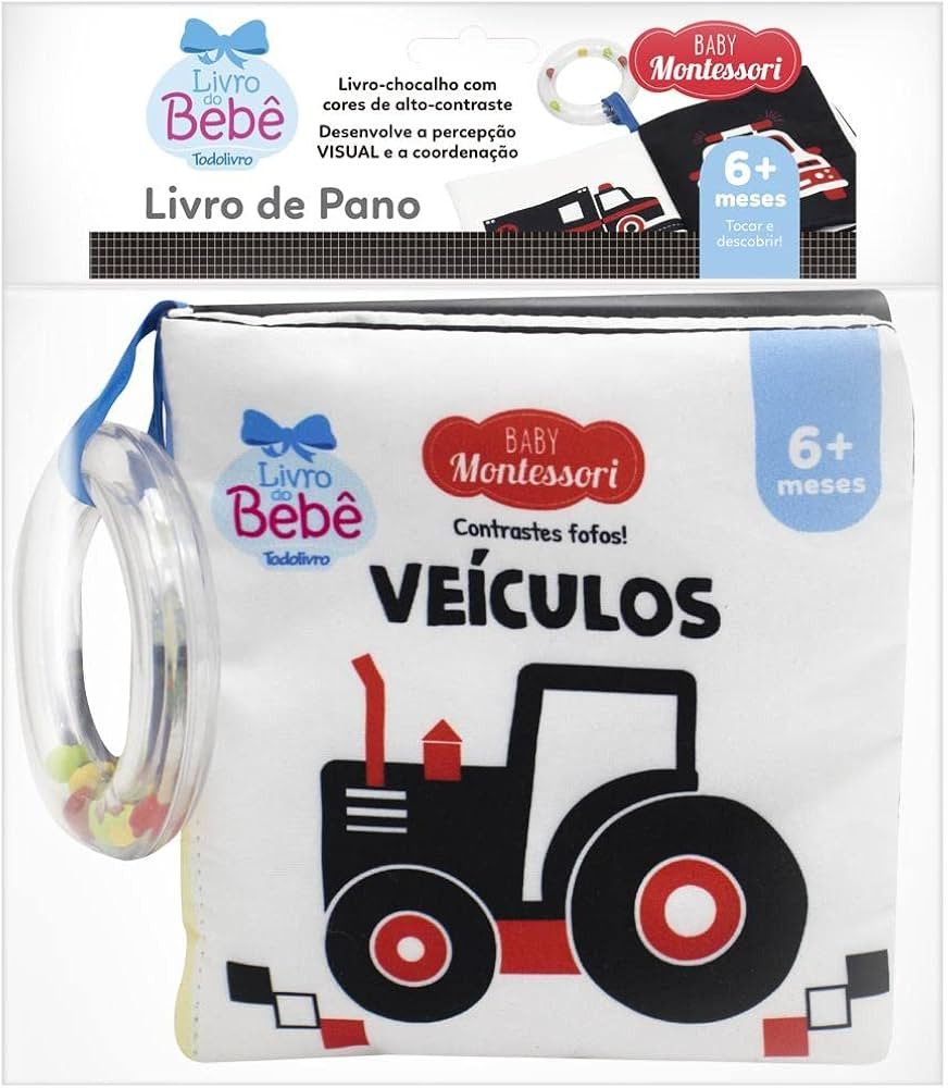 Baby Montessori - Contrastes fofos! Veículos | Amazon (BR)